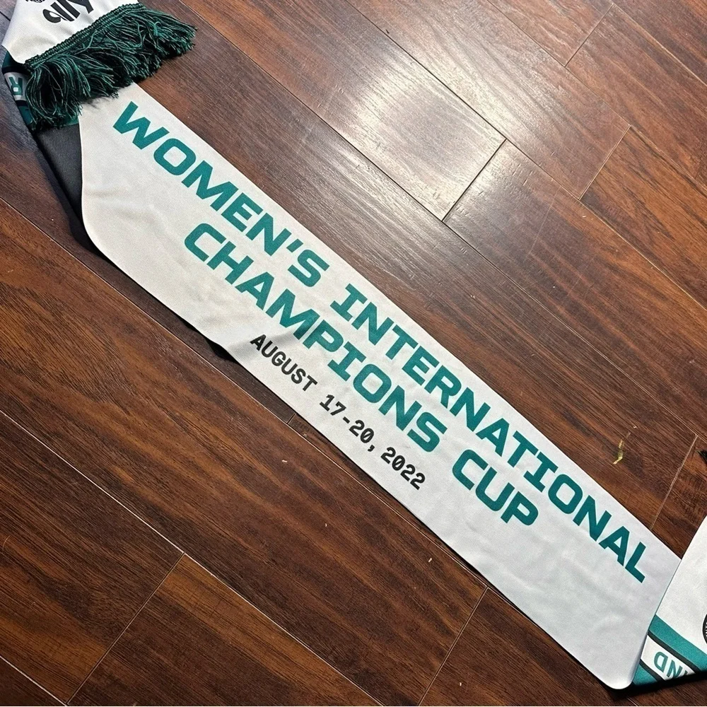 Portland Thorns Soccer Womans International Champions Cup Ruffle Scarf